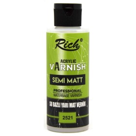 Rich Su Bazlı YARI MAT Vernik 130 ml
