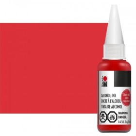 Marabu Alcholol ink 20ml - CHERRY RED