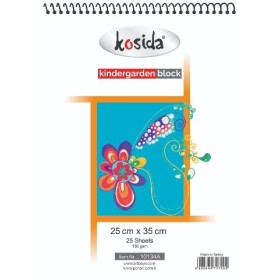 Kosida Kindergarden resim defteri 25x35, 25 yaprak