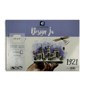 Alex schoeller DESIGN JA  Design Ja 1921 Teknik Çizim Defteri  35x50