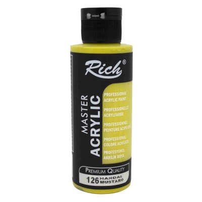 Rich 126 Hardal 130 ml Ahşap Boyası