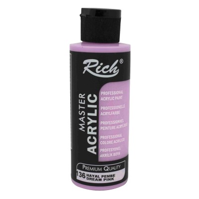 Rich 136 Hayal Pembe 130 ml Ahşap Boyası