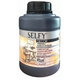 Rich Selfy Decor Vernikli Boya 1250cc SİYAH