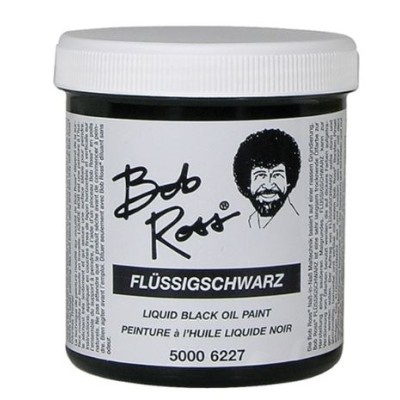 Bob Ross Liquid Siyah 250 Ml.