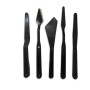 Plastik Spatula Seti Siyah