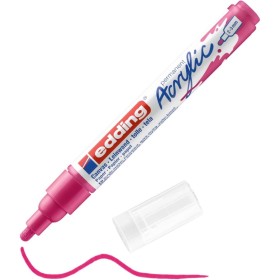 edding 5100 Akrilik Markör 2-3mm Yuvarlak Uçlu Telemagenta