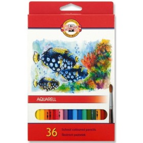 Kohinoor Set of Aquarell Coloured Pencils 3719 36 Fish