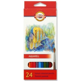 Kohinoor Set of Aquarell Coloured Pencils 3718 24 Fish