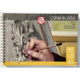 Talens Çizim Bloğu 120 gr 40 yp A5