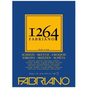 Fabriano 1264 Sketch Paper Eskiz Defteri 90 gr. 100 Yp. A4