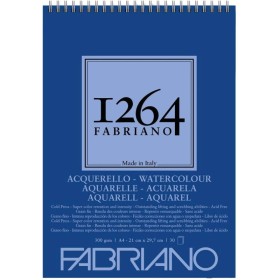 Fabriano 1264  Suluboya  Defteri Spiralli 300 gr. 30 Yp. A4