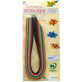 Folia Quilling Kağıdı 35x1cm 100'lü Yılbaşı-2 (1295)