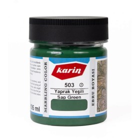 Karin Ebru Boyası Ezilmiş 105ml 503 Yaprak Yeşili