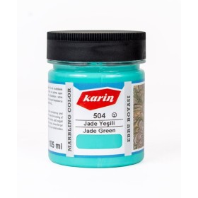 Karin Ebru Boyası Ezilmiş 105ml 504 JADE YEŞİLİ 