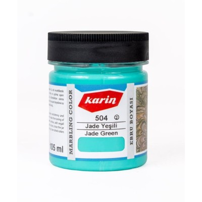 Karin Ebru Boyası Ezilmiş 105ml 504 JADE YEŞİLİ 