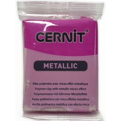 Cernit Metalik Polimer Kil 56gr 460 Magenta