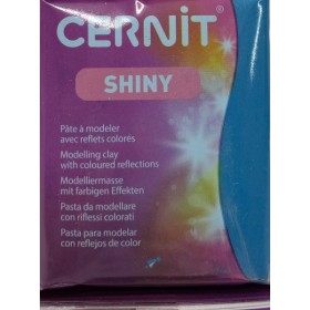 Cernit Shiny (Pırıltı) Polimer Kil 200 Blue