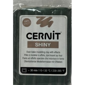 Cernit Shiny (Pırıltı) Polimer Kil 630 Green Duck