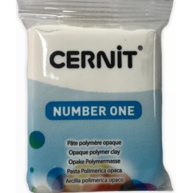 Cernit Number One Polimer Kil 027 Opaque White