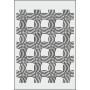 biStencil Hasır Çizgiler Şablon 25x35cm E-058