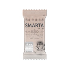 Smarta Modelleme Hamuru 60gr. METALİK GÜMÜŞ