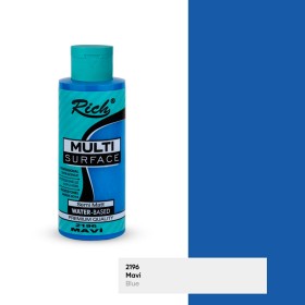 Rich Multi Surface 2196 MAVİ  Akrilik Boya 130cc