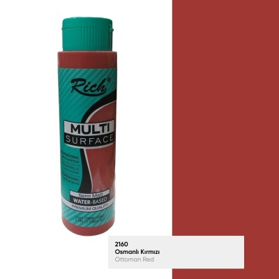 Rich Multi Surface BÜYÜK 500cc Akrilik 2160 OSMANLI KIRMIZI