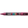 Uni Posca PC-5M Boyama Markörü 1.8-2.5 mm ŞARAP KIRMIZI