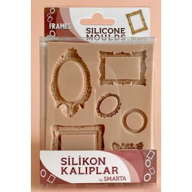 Smarta Silikon Kalıp 10x13cm - Çerçeveler
