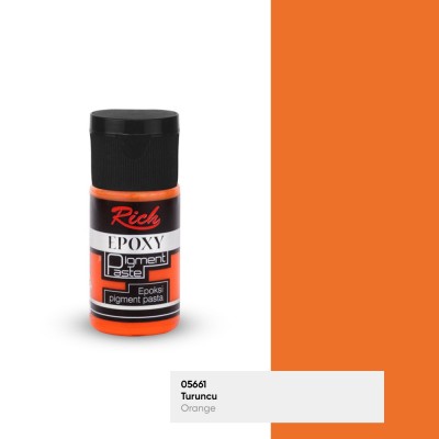 Rich Epoksi Pigment 20cc- 11366 TURUNCU