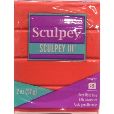 Sculpey III Polimer Kil 1137 Poppy (Haşhaş)