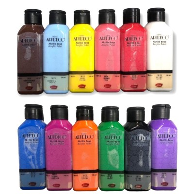 Artdeco Akrilik Boya Seti 12x140ml Özel Seri