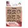 Smarta Silikon Kalıp 10x13cm - Sayılar