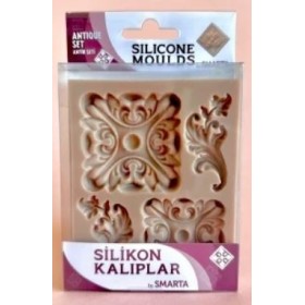 Smarta Silikon Kalıp 10x13cm - Antik Set