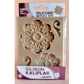 Smarta Silikon Kalıp 10x13cm - Bohem Set