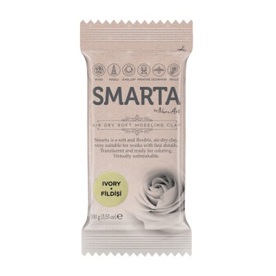 Smarta Modelleme Hamuru 100 gr. FİL DİŞİ