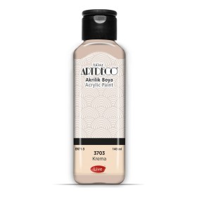 3703 Krema Artdeco Yeni Formül Akrilik Boya 140 ml