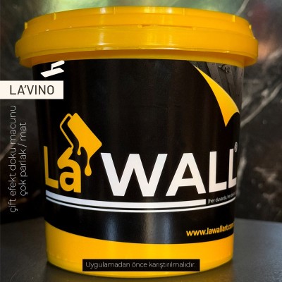 La'VINO (Çift Efekt Doku Macunu Parlak/Mat) - 1KG