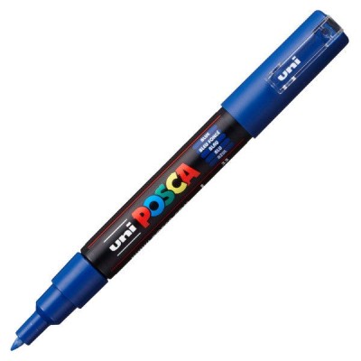 Uni Posca PC-1M Boyama Markörü 0.7 mm MAVİ
