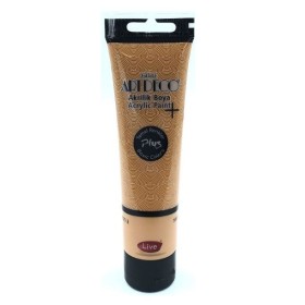 Artdeco Plus Akrilik Boya 100ml Tüp 484 Okre Kahve