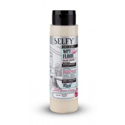 Rich Selfy Decor ISLAK ZEMiN Boyası 500cc DANTEL