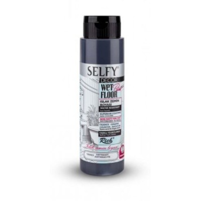 Rich Selfy Decor ISLAK ZEMiN Boyası 500cc ANTRASİT