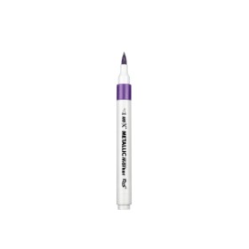 Rich Art-X Akrilik Marker Kalem Fırça uç METALİK MOR