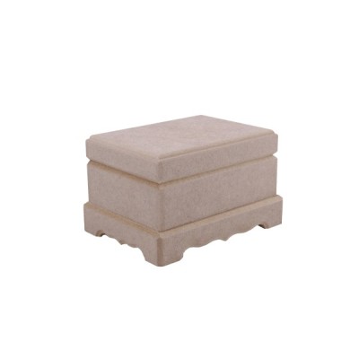 Ayaklı Dikdörtgen Küçük Kutu 15x11x8cm KT-13