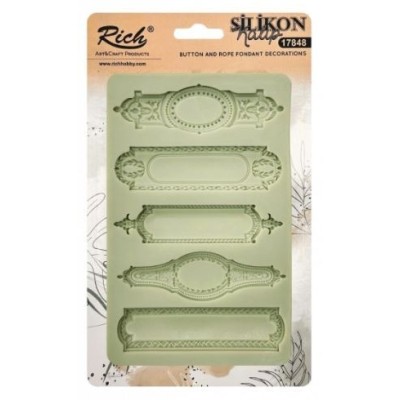 Rich Art&Craft Silikon Kalıp 18,5x11,5cm - 18721