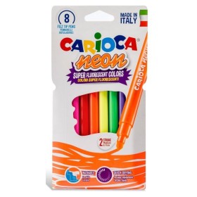 Carioca Fosforlu Yıkanabilir Keçeli Boya Kalemi 8’Li