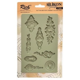 Rich Art&Craft Silikon Kalıp 18,5x11,5cm - 17855