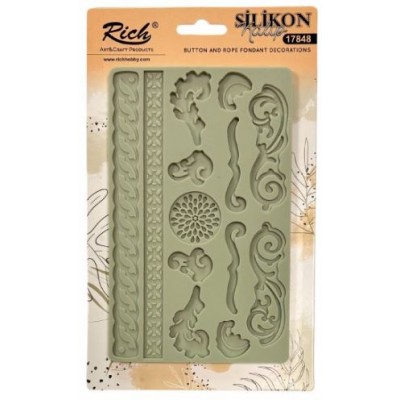 Rich Art&Craft Silikon Kalıp 18,5x11,5cm - 17856