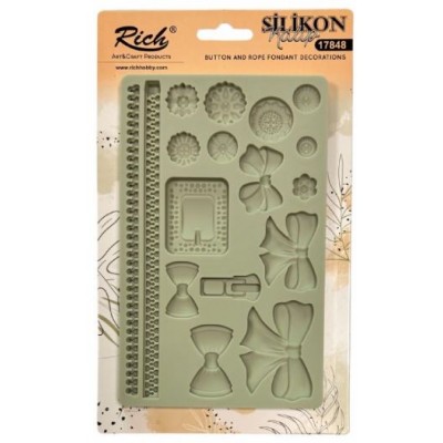 Rich Art&Craft Silikon Kalıp 18,5x11,5cm - 17857