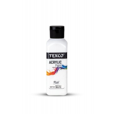 Texco  Akrilik Boya 130ml - Beyaz